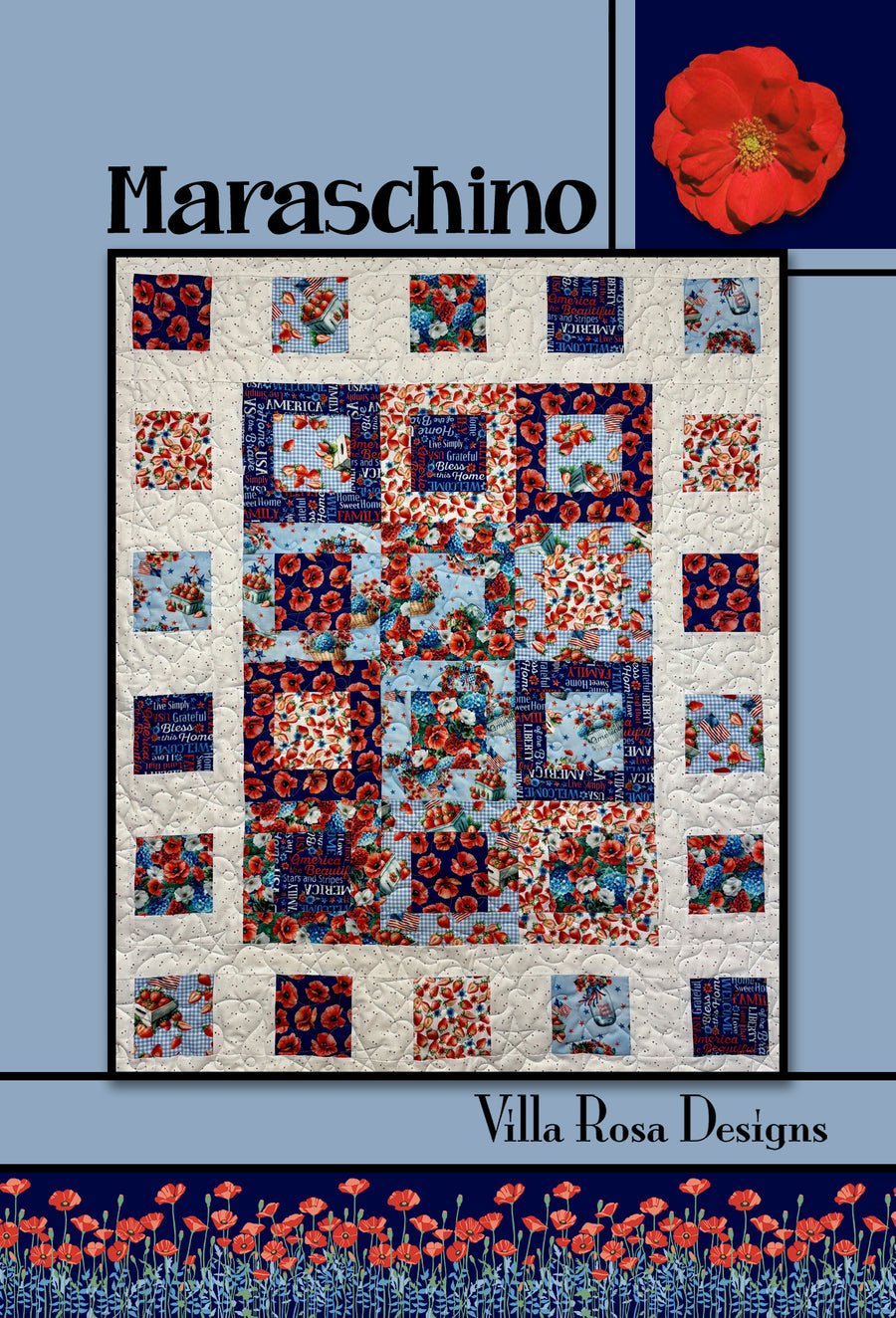 Villa Rosa Designs Marashino A FQ Pattern 45